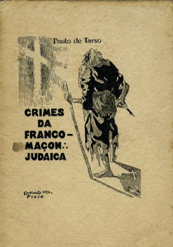 פשעי הבונים החופשיים-יהודים – חוברת אנטישמית בפורטוגזית, 1924